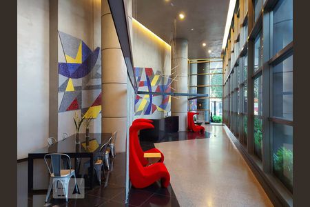 Studio à venda com 40m², 1 quarto e 1 vagaHall Social