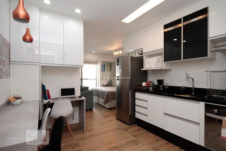 Studio à venda com 40m², 1 quarto e 1 vagaCozinha