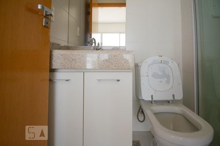 Banheiro de apartamento para alugar com 1 quarto, 26m² em Norte (águas Claras), Brasília