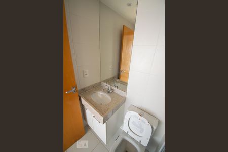 Banheiro de apartamento para alugar com 1 quarto, 26m² em Norte (águas Claras), Brasília