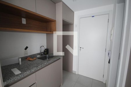 Cozinha do Studio de apartamento para alugar com 1 quarto, 25m² em Liberdade, São Paulo