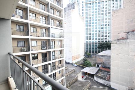 Varanda de apartamento para alugar com 1 quarto, 25m² em Liberdade, São Paulo