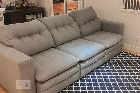 Sala de apartamento para alugar com 2 quartos, 91m² em Vila Valparaíso, Santo André