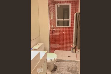 Banheiro de apartamento para alugar com 2 quartos, 91m² em Vila Valparaíso, Santo André