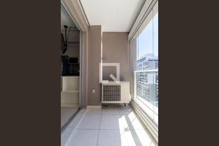 Studio - Varanda de apartamento para alugar com 1 quarto, 35m² em Cidade Monções, São Paulo