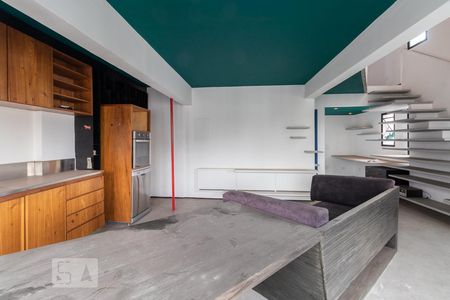 Sala de apartamento para alugar com 1 quarto, 100m² em Itaim Bibi, São Paulo