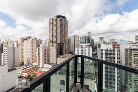 Varanda de apartamento para alugar com 1 quarto, 100m² em Itaim Bibi, São Paulo