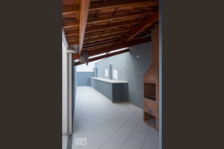 Área comum - Churrasqueira de apartamento para alugar com 1 quarto, 38m² em Vila Guilhermina, São Paulo