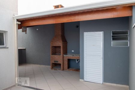 Área comum - Churrasqueira de apartamento para alugar com 1 quarto, 38m² em Vila Guilhermina, São Paulo