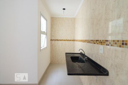 Cozinha de apartamento à venda com 2 quartos, 38m² em Vila Príncipe de Gales, Santo André