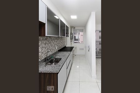 Cozinha de apartamento para alugar com 1 quarto, 36m² em Brás, São Paulo