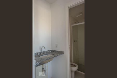 Apartamento à venda com 46m², 1 quarto e 1 vagaBanheiro - Lavatório 