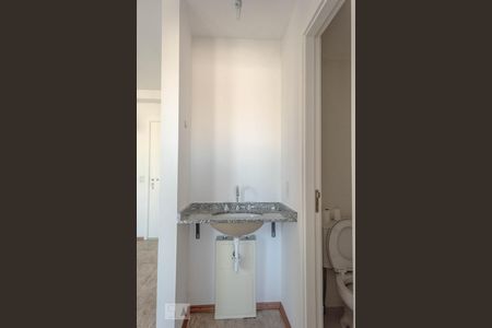 Apartamento à venda com 46m², 1 quarto e 1 vagaBanheiro - Lavatório 