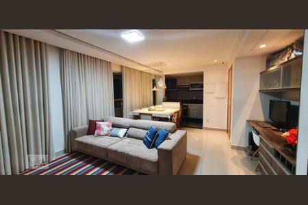 Sala de apartamento para alugar com 2 quartos, 72m² em Setor Oeste, Goiânia