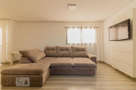 Sala de casa de condomínio à venda com 3 quartos, 160m² em Parque das Nações, Santo André