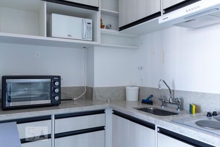 Cozinha de kitnet/studio para alugar com 1 quarto, 35m² em Vila Mariana, São Paulo
