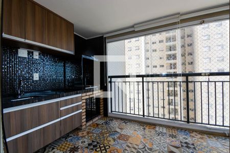 Varanda da Sala de apartamento à venda com 2 quartos, 68m² em Jardim Flor da Montanha, Guarulhos