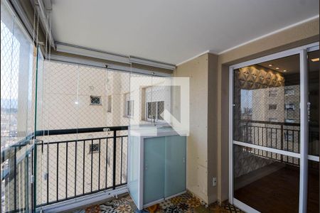 Varanda da Sala de apartamento à venda com 2 quartos, 68m² em Jardim Flor da Montanha, Guarulhos