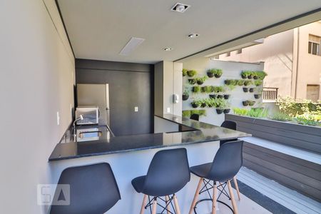 Studio para alugar com 31m², 1 quarto e 1 vaga Studio para alugar com 31m², 1 quarto e 1 vagaÁrea Gourmet