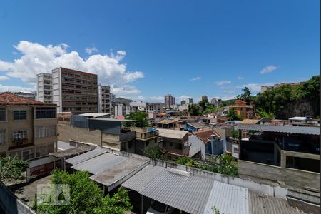 Vista da Sala de apartamento para alugar com 2 quartos, 45m² em Tijuca, Rio de Janeiro