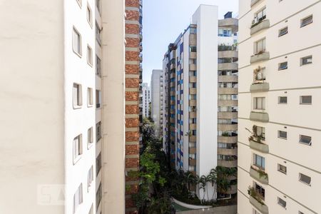 Vista do Quarto de apartamento à venda com 1 quarto, 52m² em Vila Nova Conceição, São Paulo