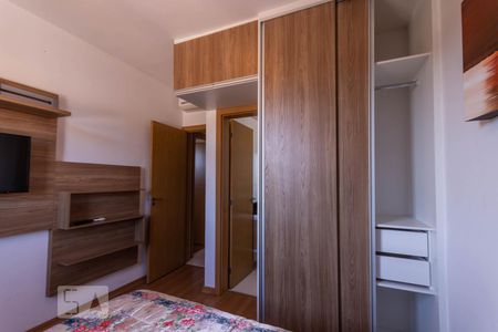 Suíte - Armários de apartamento para alugar com 2 quartos, 50m² em Parque Copacabana, Belo Horizonte