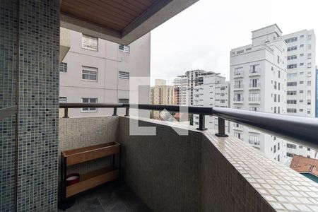 Varanda da Sala de apartamento à venda com 4 quartos, 145m² em Liberdade, São Paulo