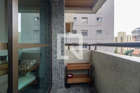 Varanda da Sala de apartamento à venda com 4 quartos, 145m² em Liberdade, São Paulo