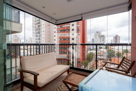Varanda de apartamento à venda com 3 quartos, 68m² em Vila Regente Feijó, São Paulo