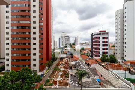 Vista - Sala de Estar de apartamento à venda com 3 quartos, 68m² em Vila Regente Feijó, São Paulo