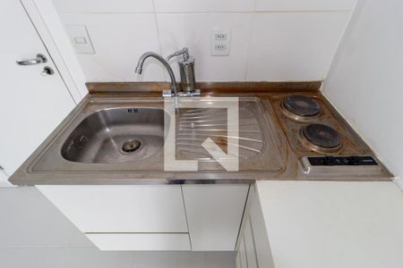 Apartamento para alugar com 33m², 1 quarto e sem vagaDetalhe - Cozinha