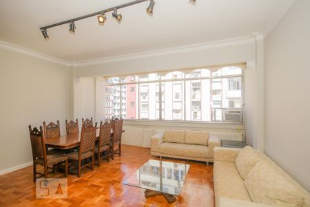 Sala de apartamento para alugar com 3 quartos, 140m² em Copacabana, Rio de Janeiro