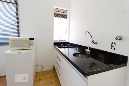Cozinha de apartamento à venda com 1 quarto, 23m² em Consolação, São Paulo