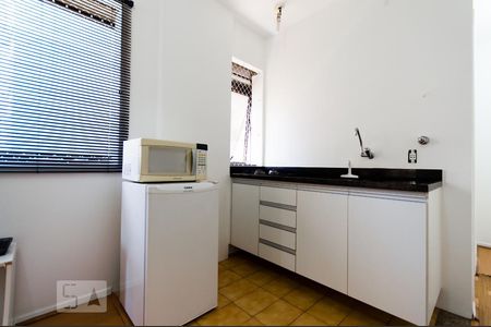 Cozinha de apartamento à venda com 1 quarto, 23m² em Consolação, São Paulo