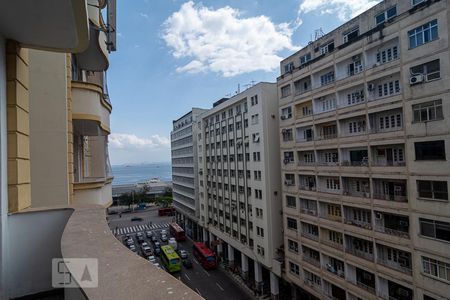 Vista da Sala de apartamento à venda com 3 quartos, 109m² em Centro, Niterói