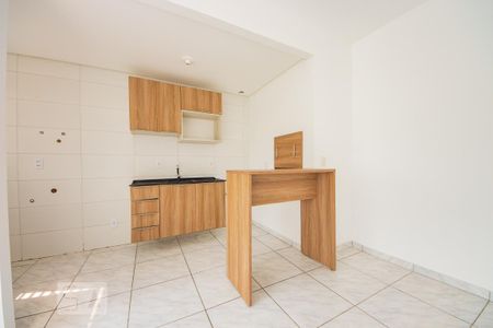 Cozinha de apartamento para alugar com 2 quartos, 49m² em Passo das Pedras, Porto Alegre