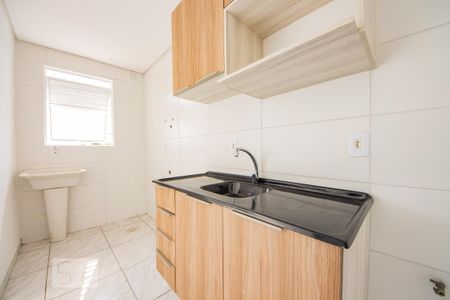 Cozinha de apartamento para alugar com 2 quartos, 49m² em Passo das Pedras, Porto Alegre