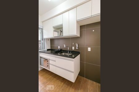 Studio à venda com 50m², 1 quarto e 1 vagaCozinha - Armários