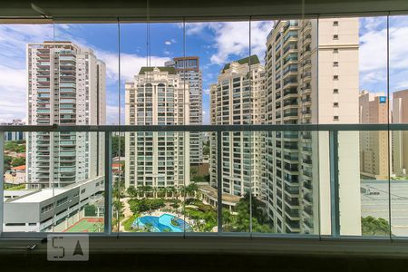 Vista da Varanda de kitnet/studio à venda com 1 quarto, 50m² em Vila Gertrudes, São Paulo