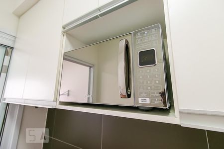 Studio à venda com 50m², 1 quarto e 1 vagaDetalhe cozinha