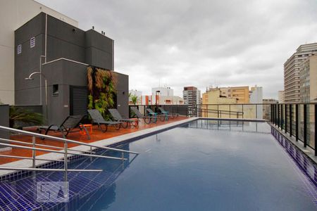 Studio para alugar com 26m², 1 quarto e sem vagaPiscina