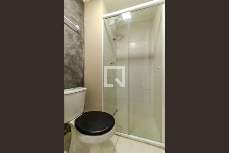 Banheiro de kitnet/studio à venda com 1 quarto, 26m² em Centro, São Paulo