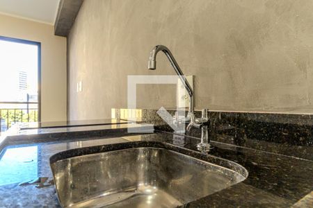 Cozinha de kitnet/studio à venda com 1 quarto, 26m² em Centro, São Paulo