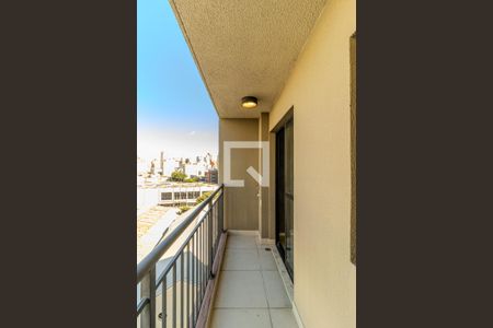 Studio à venda com 26m², 1 quarto e sem vagaVaranda