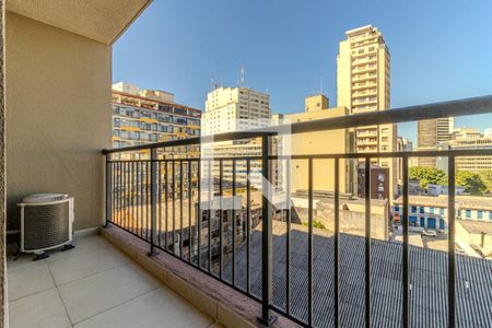 Studio à venda com 26m², 1 quarto e sem vagaVaranda