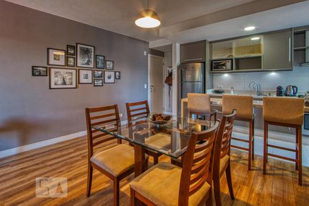 Sala de apartamento à venda com 3 quartos, 87m² em Mercês, Curitiba