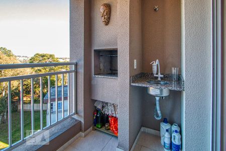 Varanda de apartamento à venda com 3 quartos, 87m² em Mercês, Curitiba