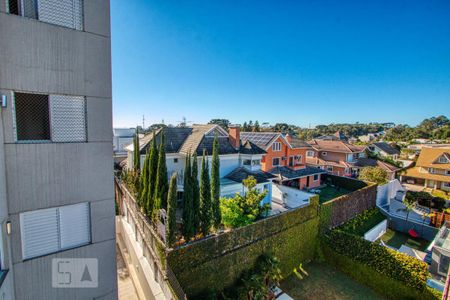 Vista da Suíte de apartamento à venda com 3 quartos, 87m² em Mercês, Curitiba