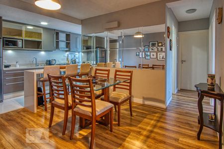 Sala de apartamento à venda com 3 quartos, 87m² em Mercês, Curitiba