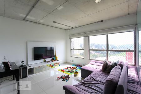 Sala de Apartamento com 2 quartos, 72m² Panamby